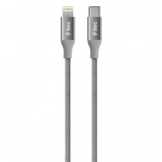 Кабель Ttec AlumiCable USB Type-C - Lightning (M/M), 1.5 м, Space Gray (2DK41UG)