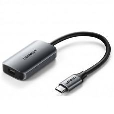 Адаптер Ugreen CM236 Mini DP - USB Type-C (F/M), Gray (60351)