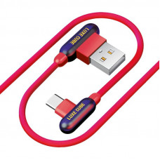 Кабель Luxe Cube Game USB - USB Type-C (M/M), 1 м, червоний (8886668686136)
