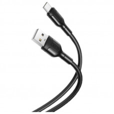 Кабель XO NB212 USB - USB Type-C (M/M), 2.1 A, 1 м, Black (XO-NB212c-BK)