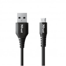 Кабель Trust NDURA USB-A - microUSB 1m black (23567)