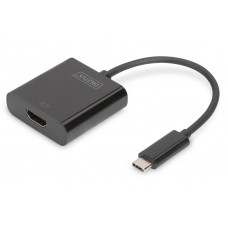 Адаптер DIGITUS USB-C - HDMA UHD 4K, M/F, 0.15м (DA-70852)