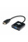 Адаптер Atcom HDMI - VGA (M/F),  0.1 м, Black (AT9220)