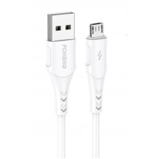 Кабель Foneng X81 USB - micro USB (M/M), 2.1 A, 1 м, White (X81-CA-MU)