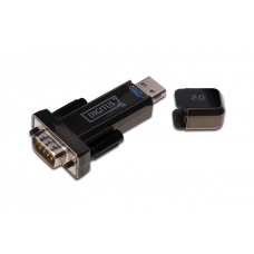 Адаптер DIGITUS USB to RS232, чорний (DA-70156)