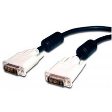Кабель ATcom DVI - DVI (M/M), 24/24, 10 м, Black/White (10702)