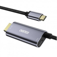 Кабель Choetech HDMI - USB Type-C (M/M), 1.8 м, Grey (XCH-M180GY)