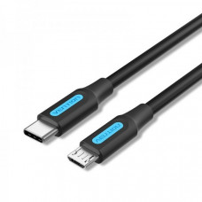 Кабель Vention USB Type-C - micro USB (M/M), 0.5 м, Black (COVBD)