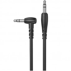 Аудіо-кабель Borofone BL10 3.5 мм - 3.5 мм (M/M), 2 м, чорний (BL10-2B)