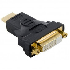 Перехідник Atcom DVI - HDMI (F/M), 24pin, Black (9155)