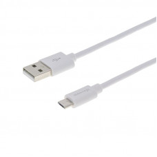 Кабель Grand-X USB - micro USB (M/M), Cu, 2.5 м, White (PM025W)