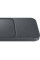 Зарядний пристрій бездротовий Samsung Duo 15Вт з блоком живлення, чорний (EP-P5400TBRGRU)