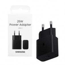 Зарядний пристрій мережевий Samsung 25Вт USB-С, чорний (EP-T2510NBEGEU)