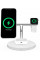 Зарядний пристрій бездротовий Belkin 3в1 iPhone/Watch/AirPods, білий (WIZ009VFWH)