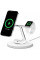 Зарядний пристрій бездротовий Belkin 3в1 iPhone/Watch/AirPods, білий (WIZ009VFWH)