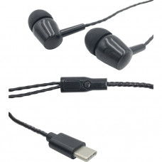 Навушники з мікрофоном Media-Tech Magicsound USB-C Black (MT3600K)