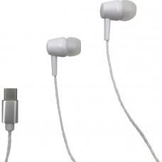Навушники з мікрофоном Media-Tech Magicsound USB-C White (MT3600W)