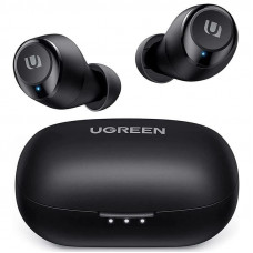 Навушники з мікрофоном UGREEN HiTune True Wireless Stereo Earbuds aptX™ (WS100) Чорні (80606)