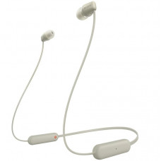 Навушники In-ear Sony WI-C100  Бежевий (WIC100C.CE7)