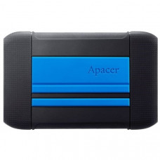 Зовнішній жорсткий диск Apacer AC633 Black/Blue (AP2TBAC633U-1)