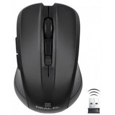 Мишка REAL-EL RM-307 Wireless Black