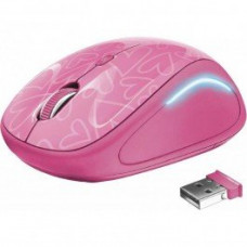 Комп'ютерна миша Trust Yvi FX wireless mouse - pink (22336)