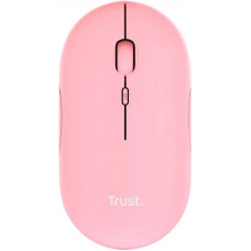 Миша Trust Puck Rechargeable Ultra-Thin BT WL Silent Pink (24125 TRUST)