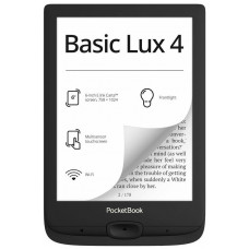 Електронна книга PocketBook 618 'Basic Lux 4', Black (PB618-P-CIS)