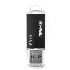 Флеш-накопичувач USB 64GB Hi-Rali Corsair Series Black (HI-64GBCORBK)