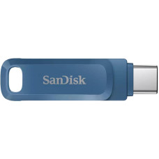 Накопичувач SanDisk   64GB USB 3.1 Type-A + Type-C Ultra Dual Drive Go Синій (SDDDC3-064G-G46NB)