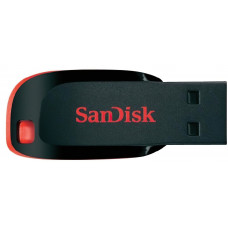 Накопичувач SanDisk   32GB USB 2.0 Type-A Cruzer Blade Чорний (SDCZ50-032G-B35)