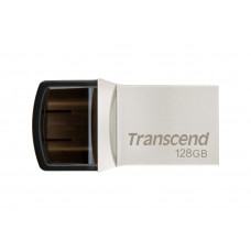 Накопичувач Transcend 128GB USB 3.1 Type-A + Type-C 890 R90/W30MB/s (TS128GJF890S)