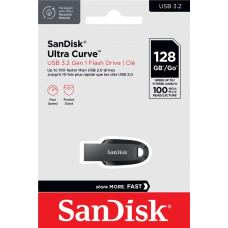 Накопичувач SanDisk   64GB USB 3.2 Type-A Ultra Curve Чорний (SDCZ550-064G-G46)