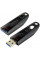 Накопичувач SanDisk   64GB USB 3.0 Type-A Ultra Чорний (SDCZ48-064G-U46)