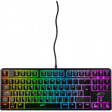 Ігрова клавіатура Xtrfy K4 TKL RGB Kailh Red UA, Black (XG-K4-RGB-TKL-R-UKR)