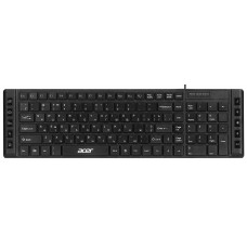 Клавіатура Acer OKW010, 115key, USB-A, EN/UKR/RU, чорний (ZL.KBDEE.012)