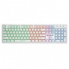 Клавіатура REAL-EL 7070 Comfort Backlit, white (7070 Comfort Backlit, white)