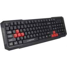 Клавіатура Esperanza Wired EGK102 USB Red (EGK102RUA)