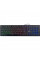Клавіатура Frime Moonfox Rainbow RUS/UKR, USB, Black (FLK18220)