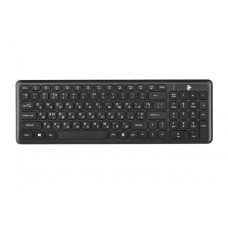 Клавіатура 2E KS230 Slim WL (2E-KS230WB) Black USB (2E-KS230WB)