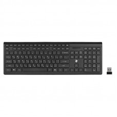 Клавіатура 2E KS210 Slim WL Black (2E-KS210WB)
