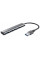 USB-хаб Trust Halyx 4-Port USB-A 3.2 Grey (24947)