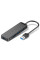 Концентратор Vention 4-Port з micro USB живленням 0.15M Black (CHLBB)