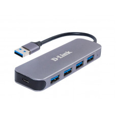 USB-концентратор D-Link DUB-1340 4port USB 3.0 з блоком живлення (DUB-1340)