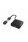 USB-хаб Hama 4 Ports USB 3.2, USB-C Adapter Black (00200116)