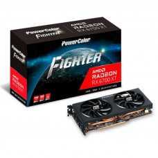 Відеокарта PowerColor AMD Radeon RX 6700 XT 12GB GDDR6 Fighter (AXRX 6700 XT 12GBD6-3DH)