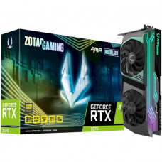Відеокарта ZOTAC GeForce RTX 3070 8GB GDDR6 AMP HOLO GAMING LHR (ZT-A30700F-10PLHR)