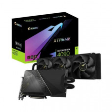 Відеокарта GIGABYTE GeForce RTX 4090 24GB GDDR6X EXTREME WATERFORCE (GV-N4090AORUSX W-24GD)