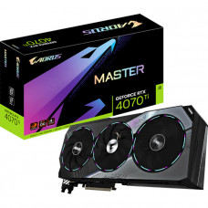 Відеокарта GIGABYTE GeForce RTX 4070 Ti 12GB GDDR6X AORUS MASTER (GV-N407TAORUS M-12GD)