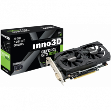 Відеокарта INNO3D GeForce GTX 1050 Ti 4GB GDDR5 X2 (N105K-2DDV-M5CM)